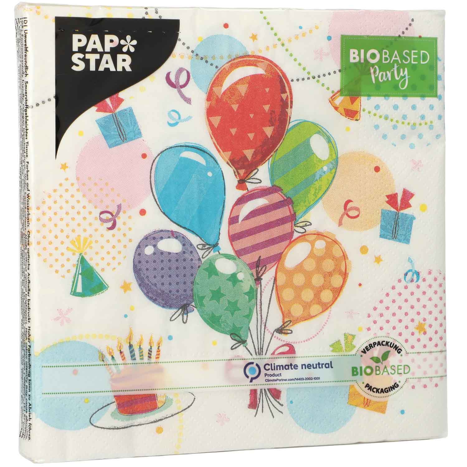 Papstar Servietten Fete 20er