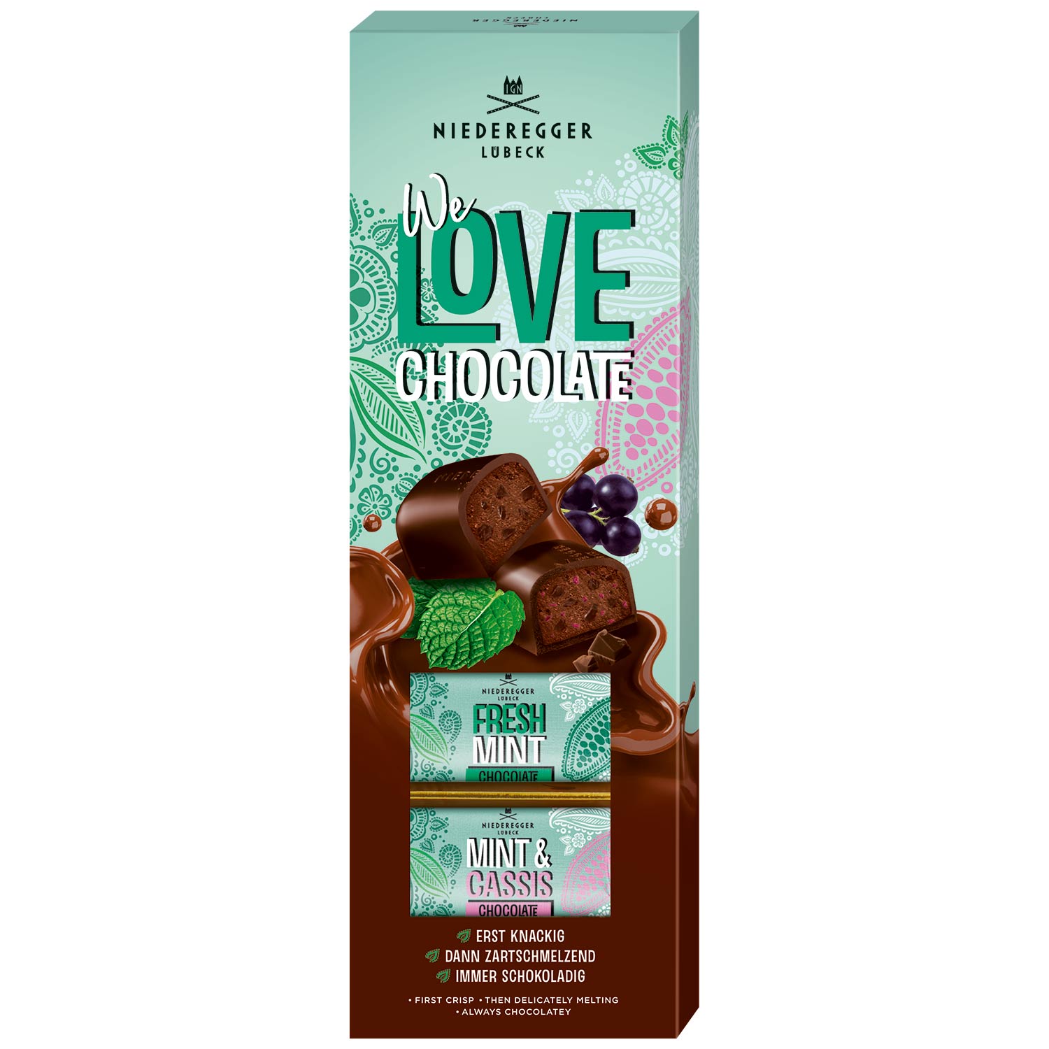 Niederegger We Love Chocolate Klassiker Mint-Duo 100g
