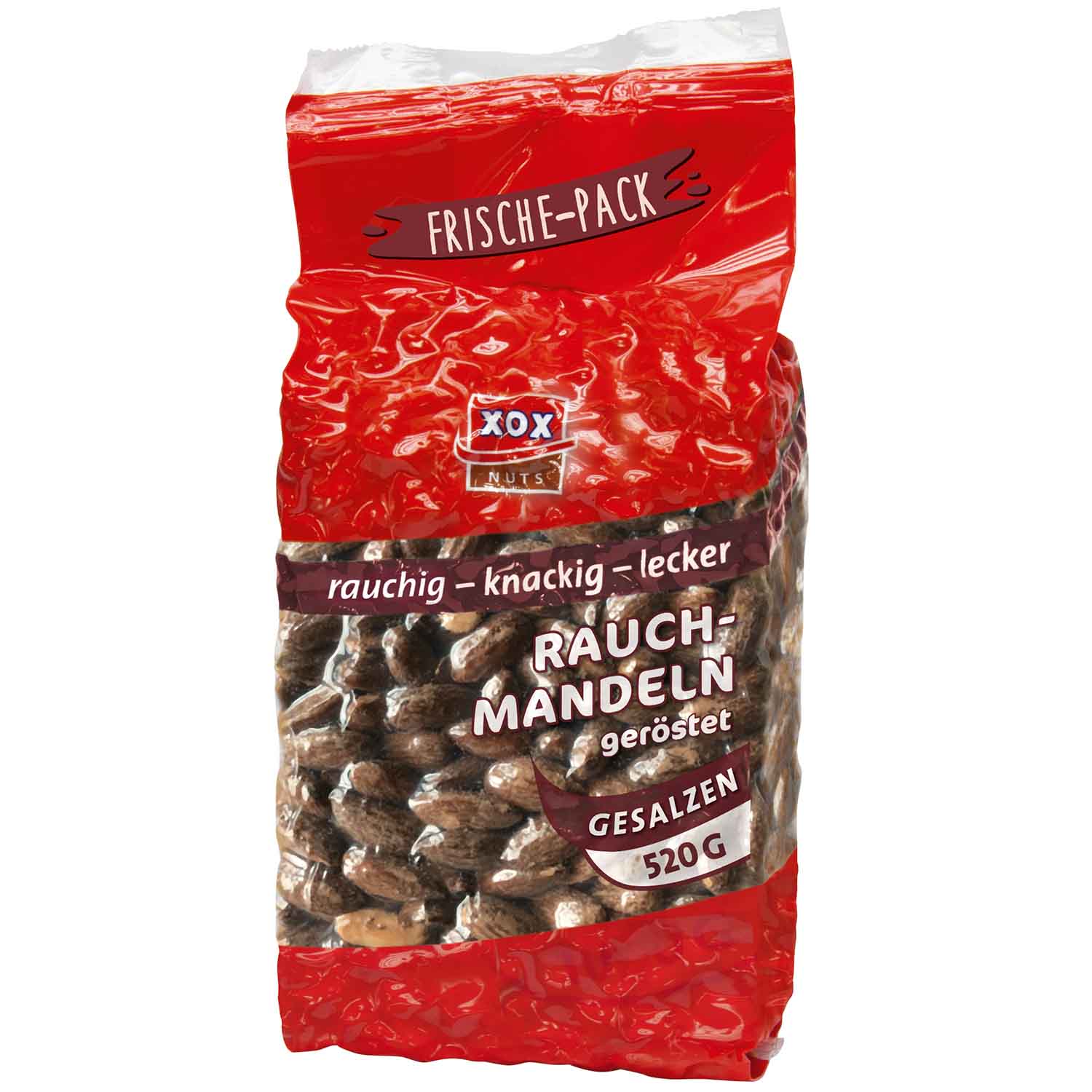 XOX Rauchmandeln geröstet und gesalzen 520g