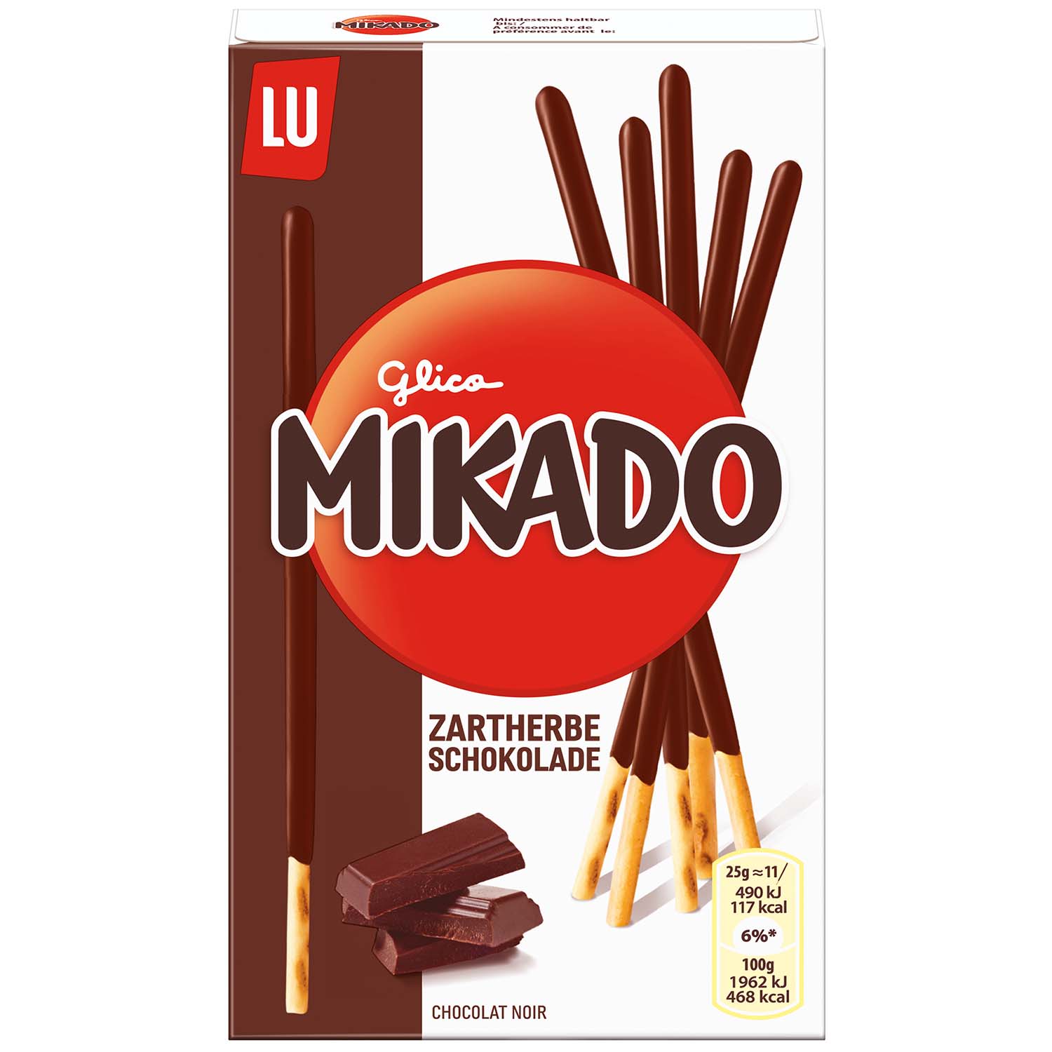 Mikado Zartherbe Schokolade 75g