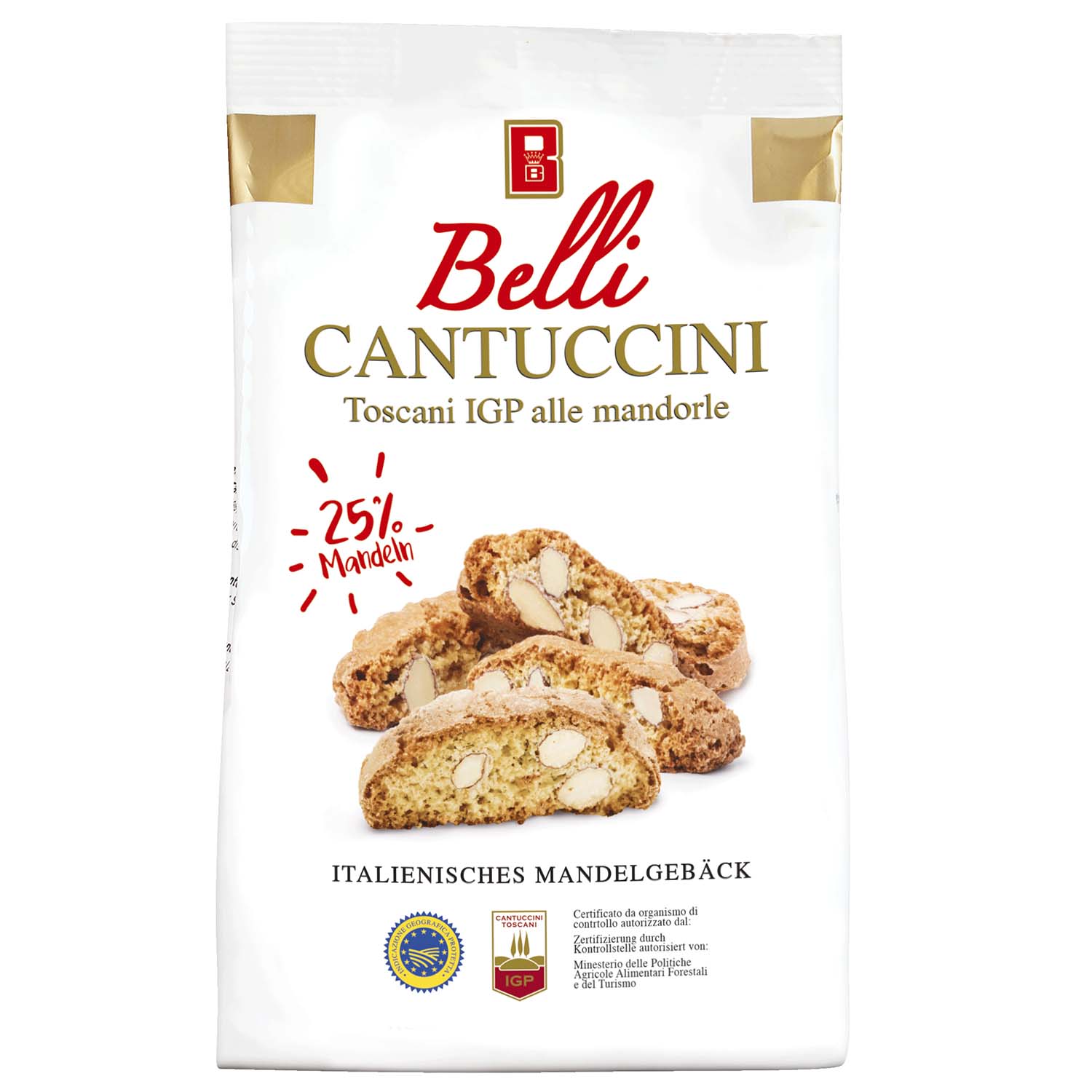 Belli Cantuccini alla Mandorla 250g